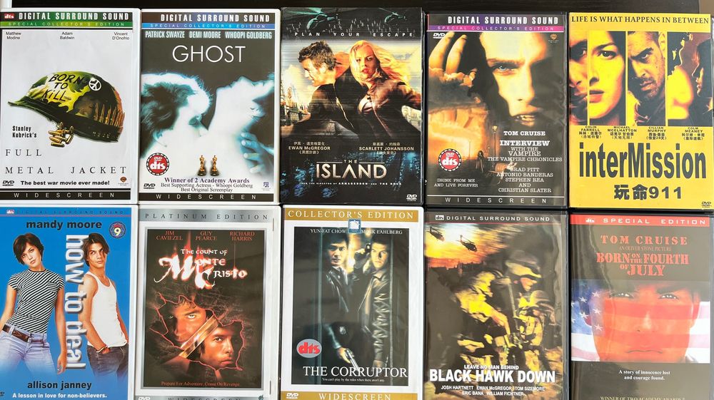 DVD колекция филми и музика