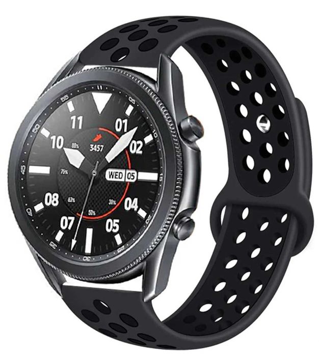 Curea silicon sport 20mm 22mm Samsung Galaxy Watch 5 6 7 Huawei GT 3 4