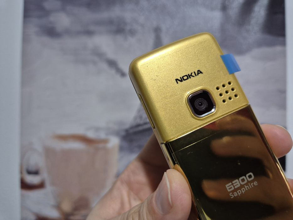 Nokia 6300 Sapphire Gold - ca nou!