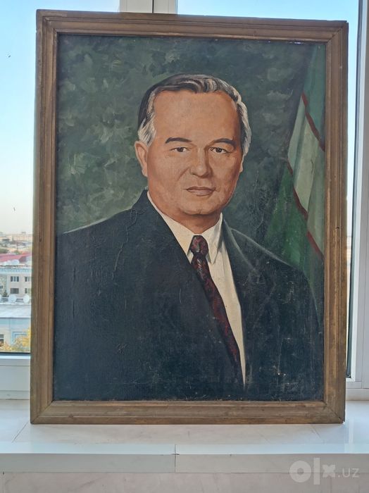 Холст Каримова маслом