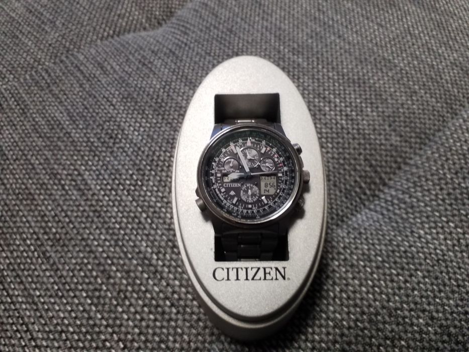 Citizen Super Pilot Radiocontrolled JY8020 – EcoDrive – Titan