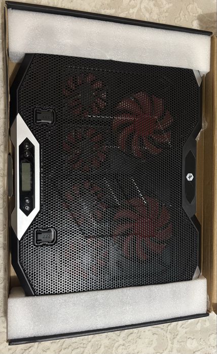 Cooler laptop gaming RGB A+ CICK9, 17", dual USB