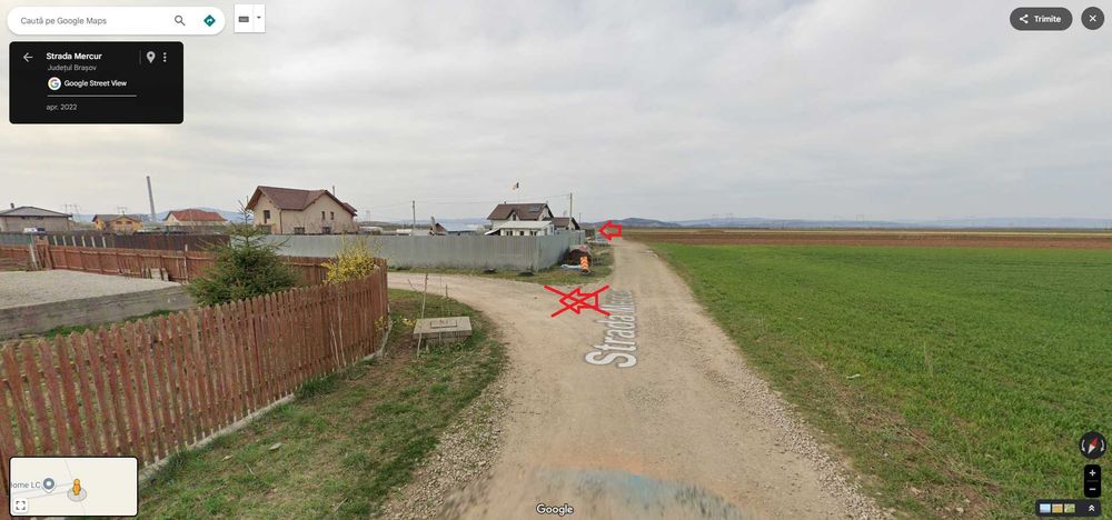 Teren 781 mp în Cartier Raza Soarelui