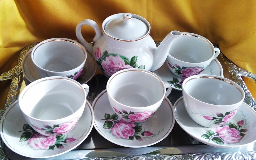 Чайные сервизы,ЛФЗ, Дулево