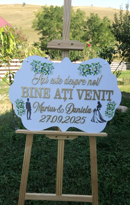 Panou Bine ati venit nunta