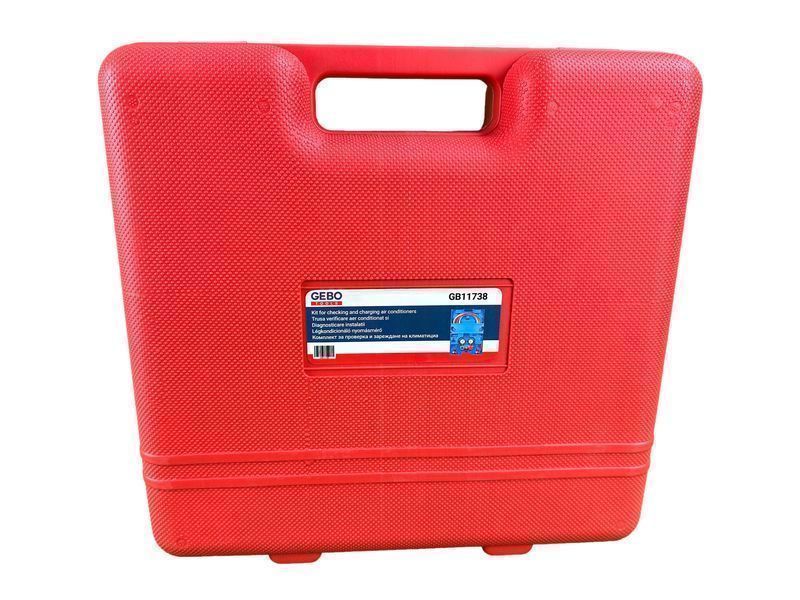 Комплект за проверка на налягане в климатици и зареждане, пълнене на к