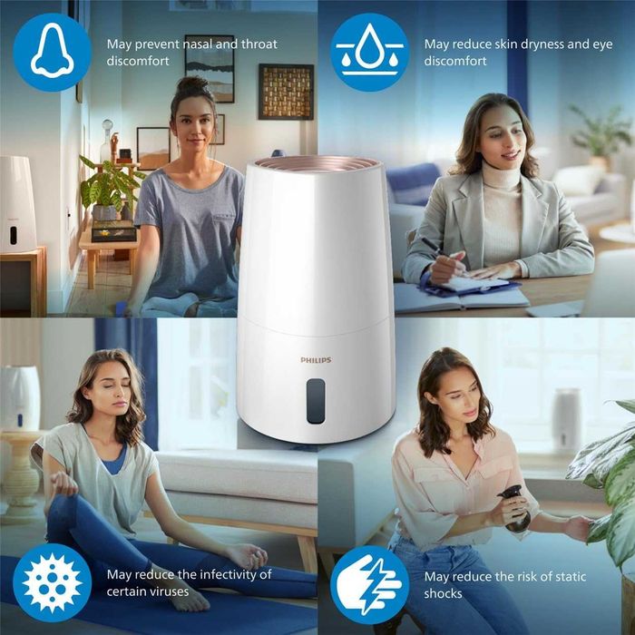 Овлажнител за въздух Philips Series 3000 HU3916 10 NanoCloud