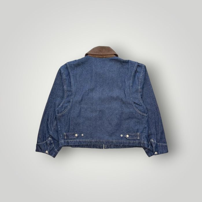 Дамско H&M Cropped Boxy Fit Дънково Яке