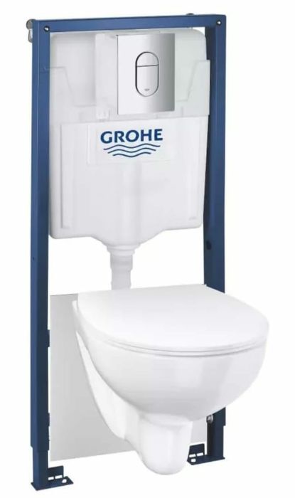 Инсталляция с подвесным унитазом GROHE