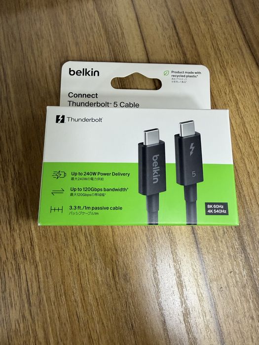 Belkin Thunderbolt 5 Cabel (1m)