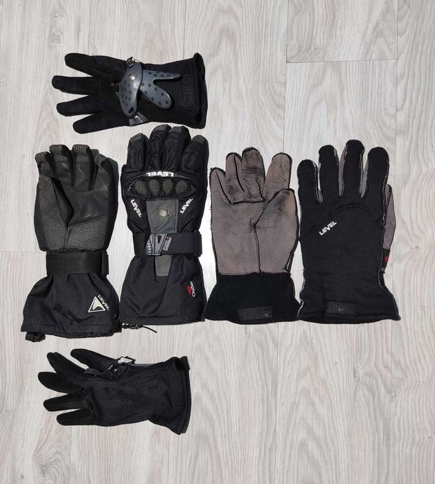 Висок клас сноуборд ръкавици с протектори LEVEL Gloves L 2XL S