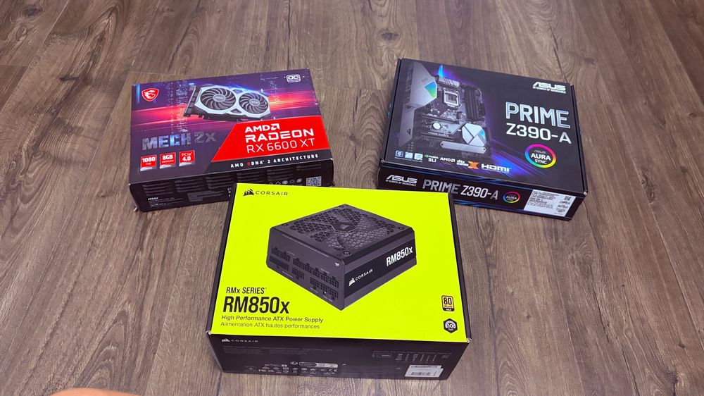 Геймърска конфигурация в Premium кутия|RX 6600XT|32GB RAM|Corsair 850W