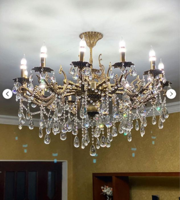 Люстра 10 рожковая