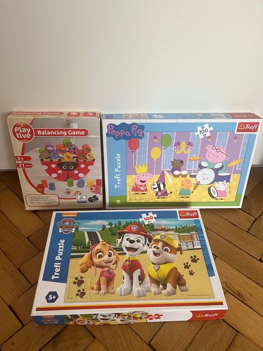 Образователни детски игри, пъзели, Headu, Djeko, Paw patrol, Pepa pig