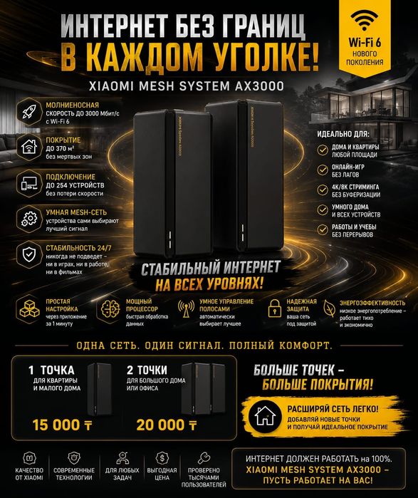 Xiaomi AX3000 Mash