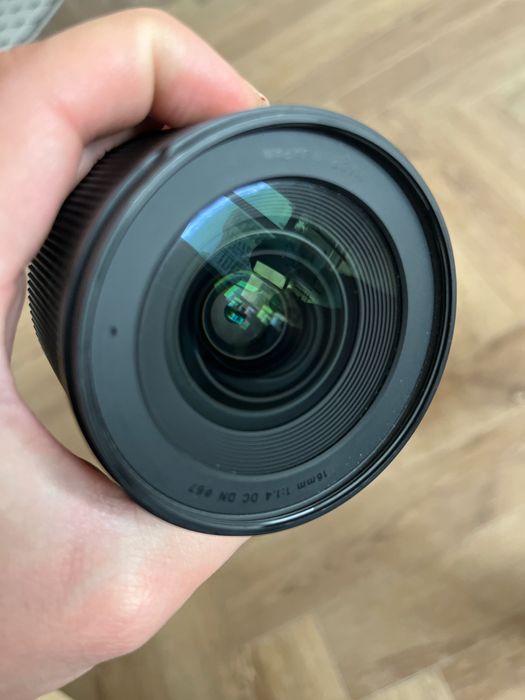 Sigma 16mm f1.4 для fujifilm