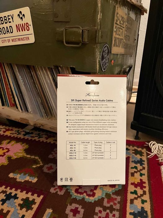 Accuphase ASLC-15 (XLR аудио кабел, 1,5 метра)