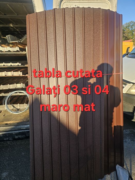 Vând tabla cutata color
