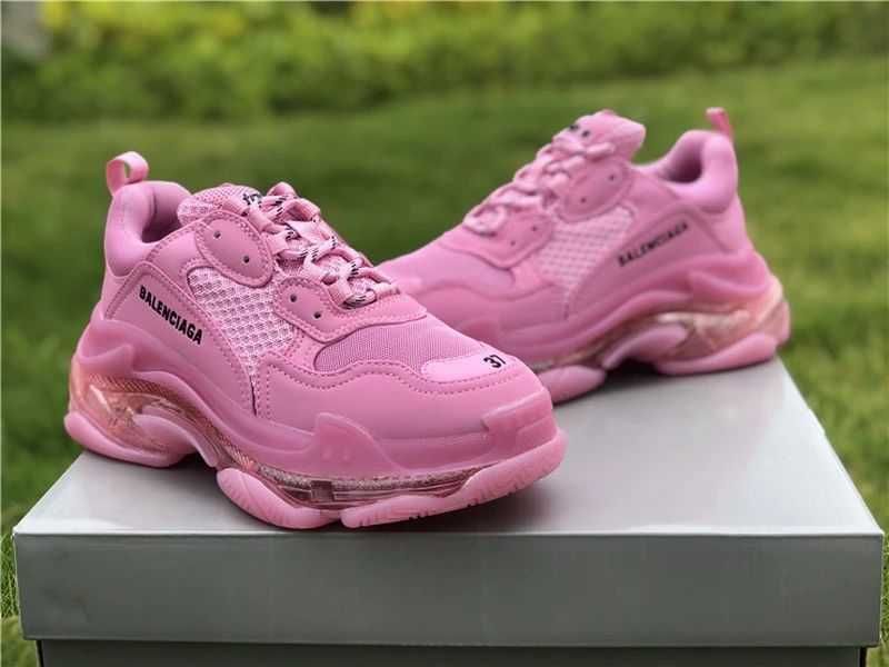 Balenciaga Triple S - Hot Pink/Pink/Grey