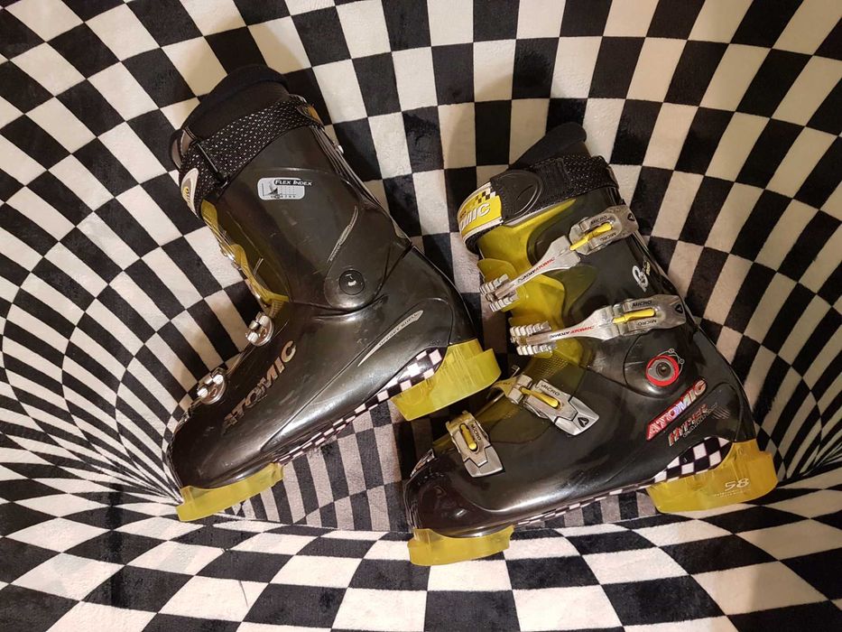 Clapari ski Head Cyber C8, Atomic Hyper Carbon Race 958 marime 28-28,5