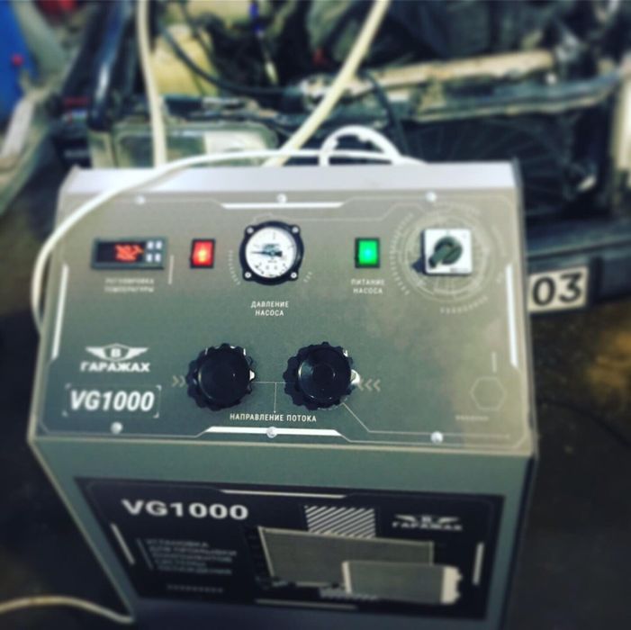 Промывка радиатора печки салона без снятия с автомобиля.