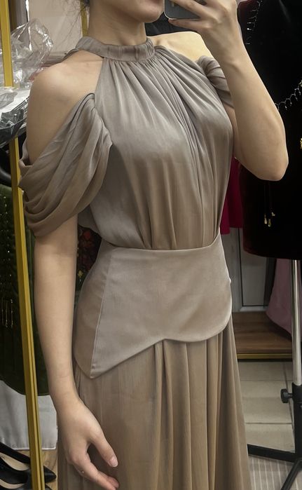 Платье из шифона