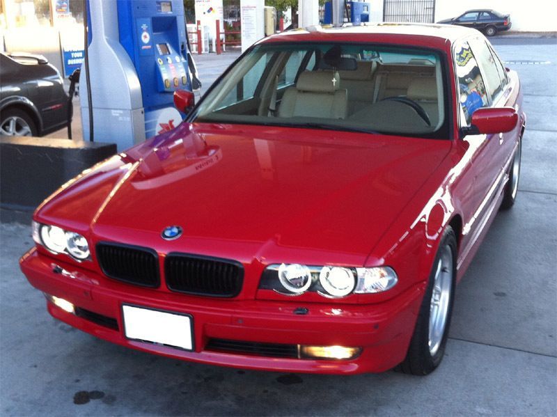 Grile BMW E38 94-02 - finisaj negru mat