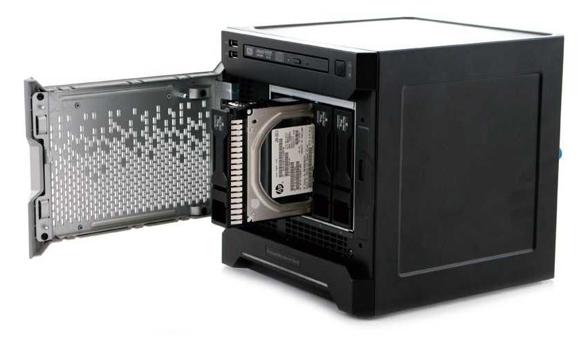 HP MicroServer Gen8 16Gb DDR3,4Tb HDD,64Gb SSD,iLO4