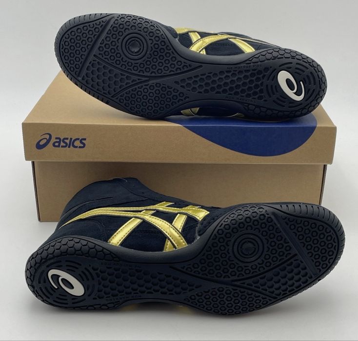 Борцовки asics ex eo black gold