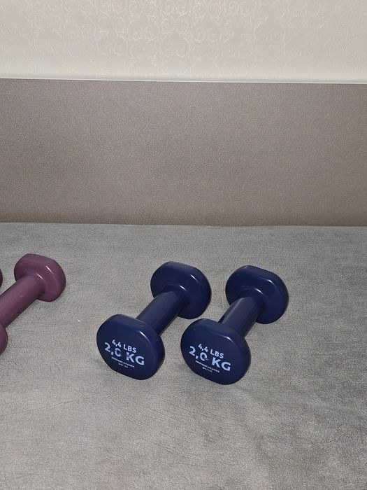 Гантели 1 и 1.5 кг