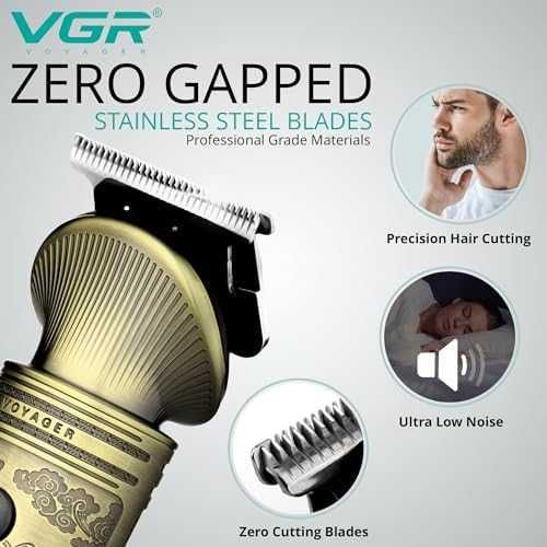 Нов Мултифункционален тример за брада, коса и тяло VGR машинка за мъже