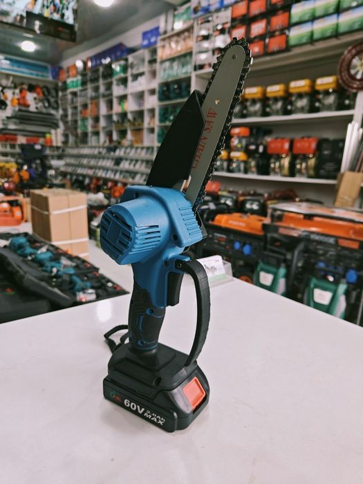 Akkumulyatorli Mini Pila 36V, Daraxt Kesish uchun Mini Zanjirli Arra