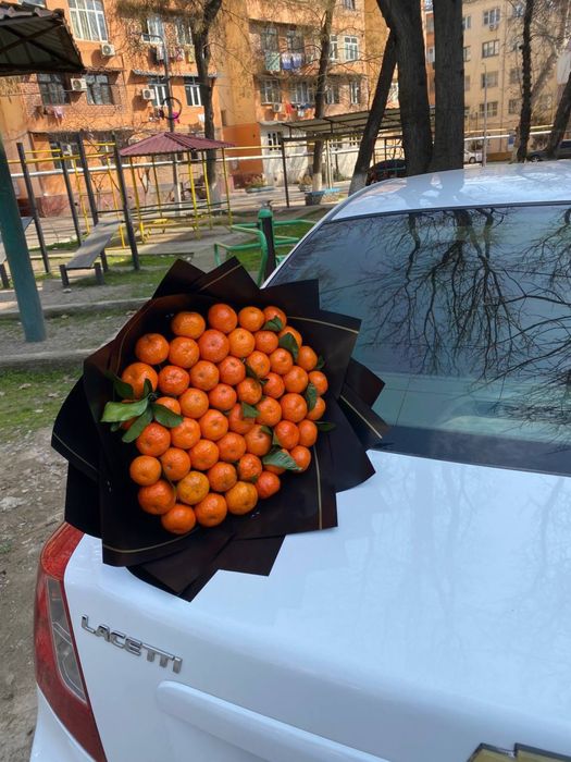 mandarinli buket shokalatli buket mandarin buket pul buket kapalak