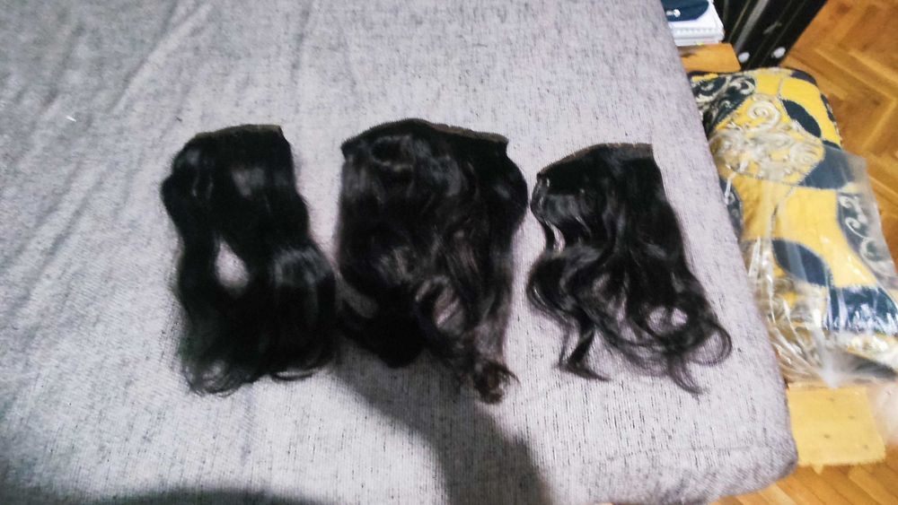 Естествена коса екстеншъни