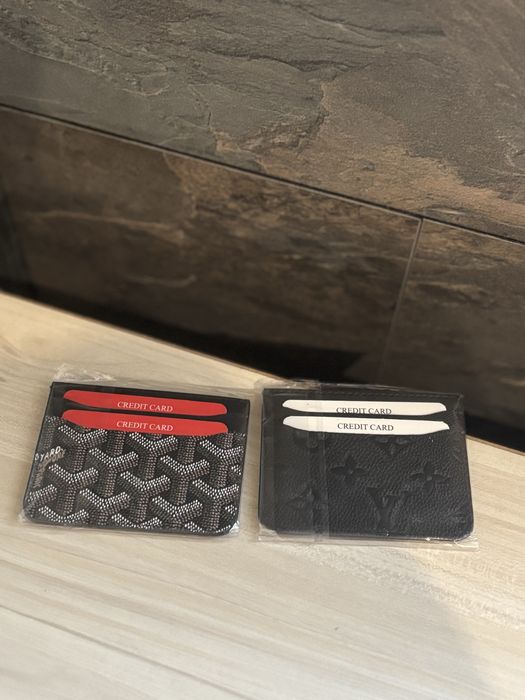 Дизайнерски Card Holder  LV и Goyard Saint Sulpice
