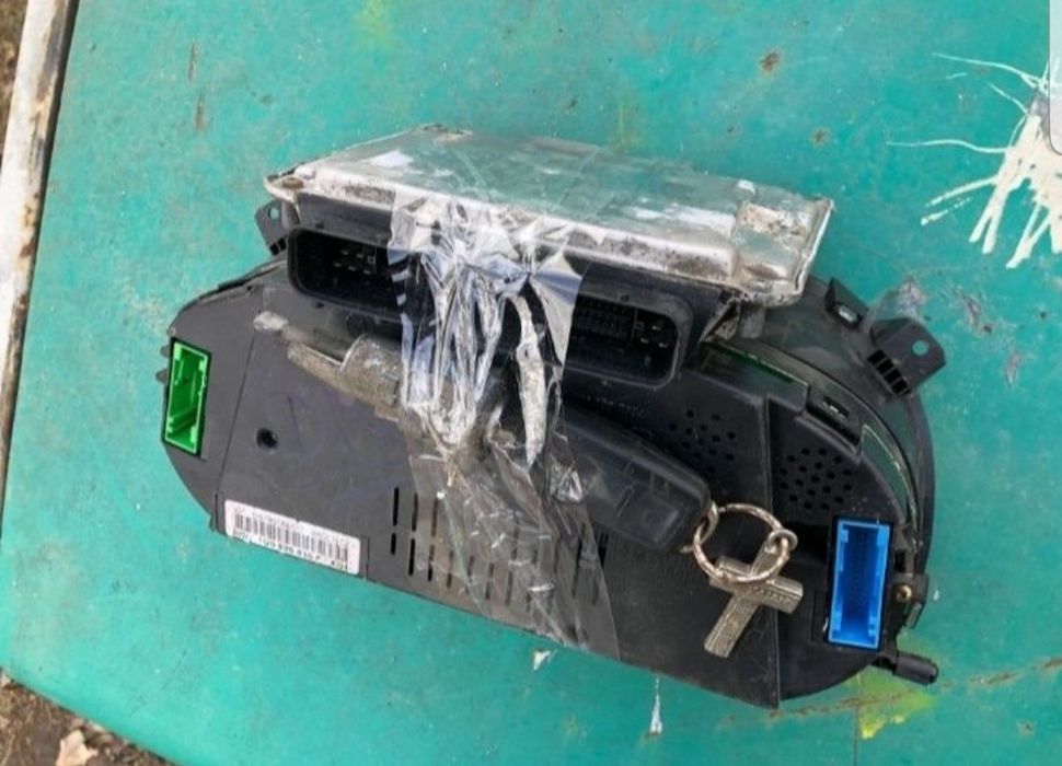 Kit pornire 1.9TDI ASV 110CP Skoda Octavia 1 cheie butuc contact ecu