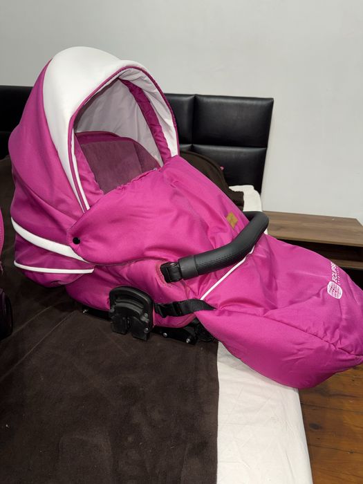 Cărucior 3 în 1 Krausman Jools Eclipse Purple – Stare Excelentă