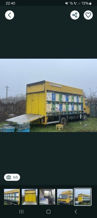 Cub dubă pt stupi ideal pt magazie