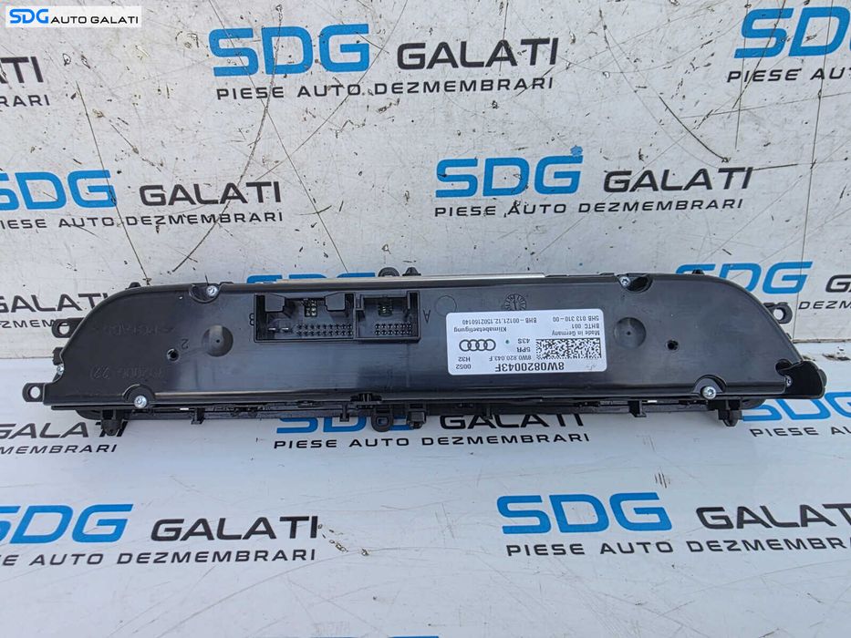 Panou Comanda AC Clima Climatronic Audi A4 B9 2015 - 2019 Cod 8W0820043F [K4072]