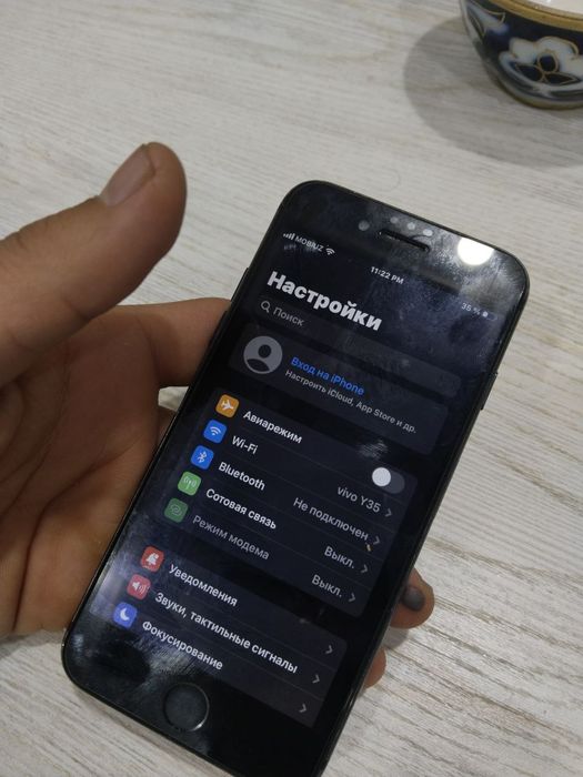 Iphone 7 32 xotirasi yomkisti 100almashgan