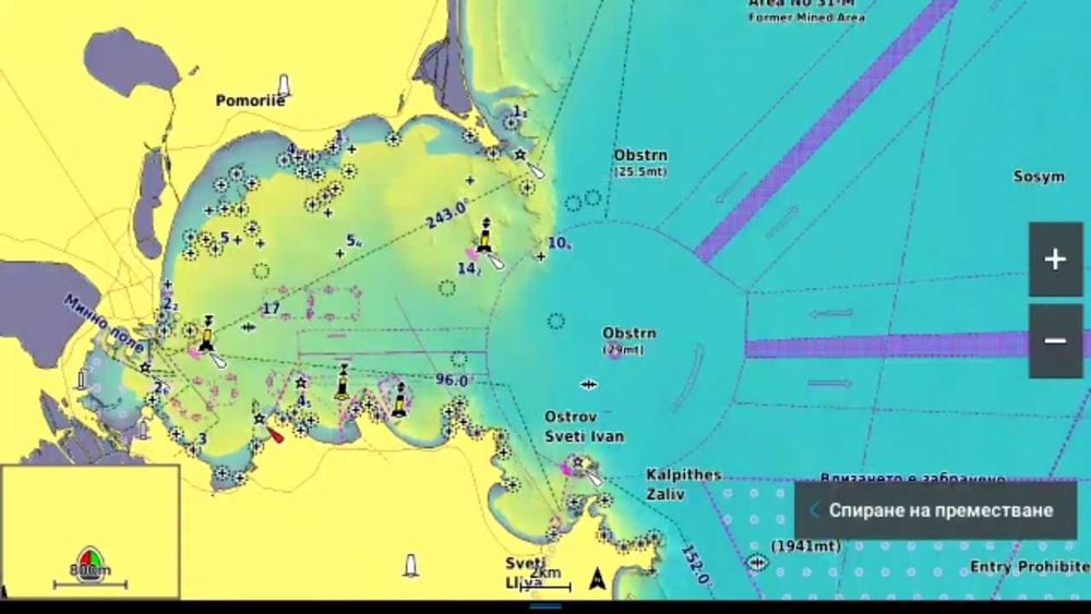 Карта за сонари  Garmin Navionics Vision+™ | NVEU643L  - Средиземно и Черно море