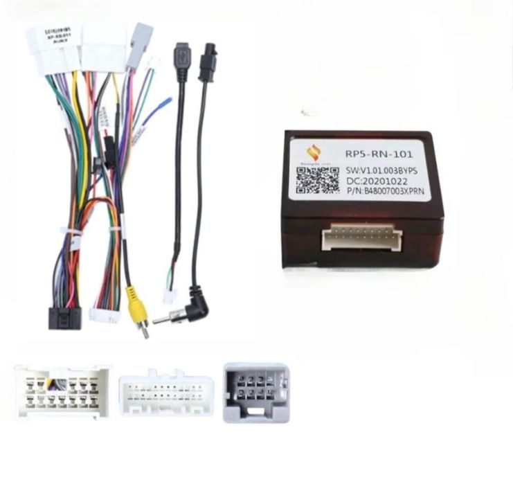 Cablaj adaptor multimedia simplesoft, Dacia Logan/Sandero, 16 pini, co