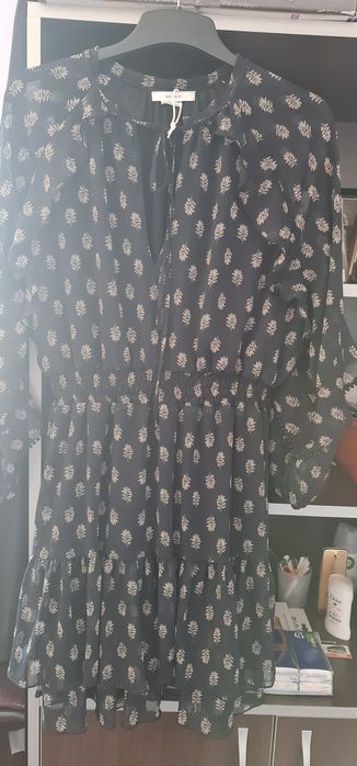 Rochiță imprimeu , voal