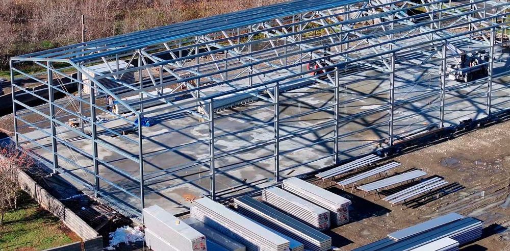 Ангары Лстк разборные металлоконструкции