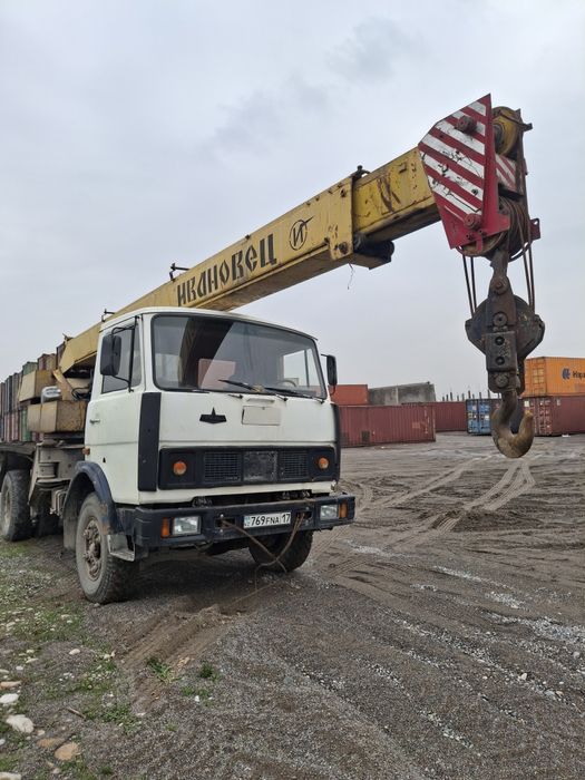 Автокран Маз Ивановец