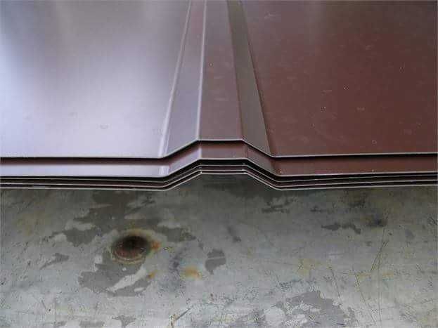 Облицовъчна пластифицирана  КАФЯВА ЛТ ламарина