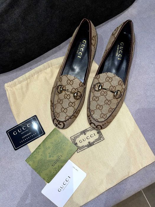 гучи gucci обувки равни мокасини еспадрили пантофки бежови кафяви топ