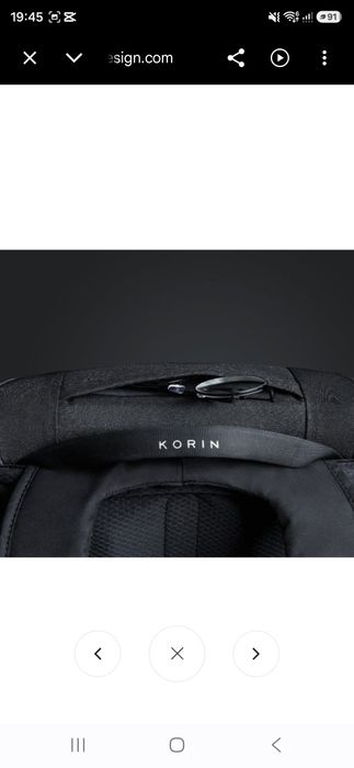 Рюкзак бренда Korin Design
Samsonite - это