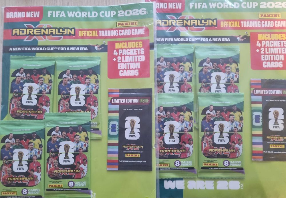 Panini Adrenalyne XL World cup 2026 - карти Panini/Панини световно първенство
