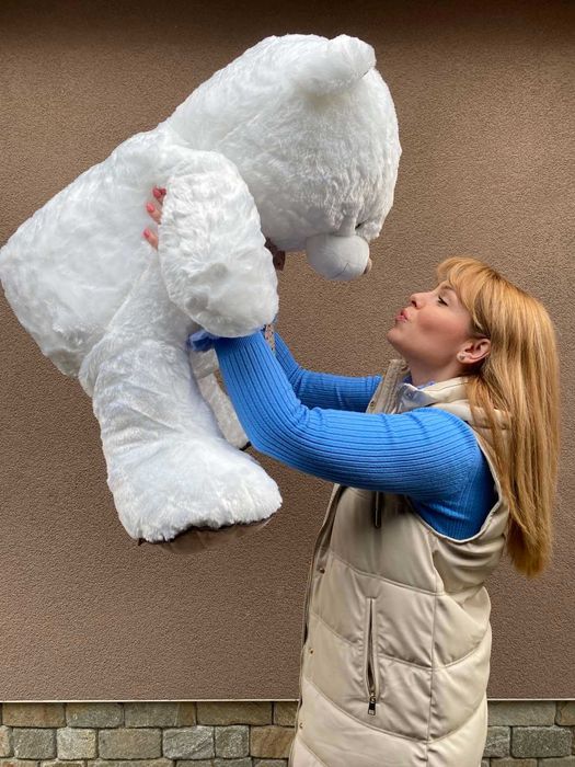 ГОЛЯМ плюшен мечок 100см или 150см ОГРОМНО плюшено МЕЧЕ мечка